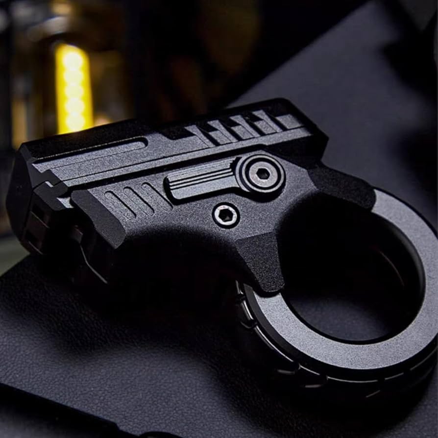 Ography Fidget Toy Gun (Black Sliver)